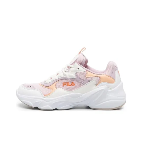 FILA Wear-resistant And Lightweight Low-Top Casual Shoes Women's White