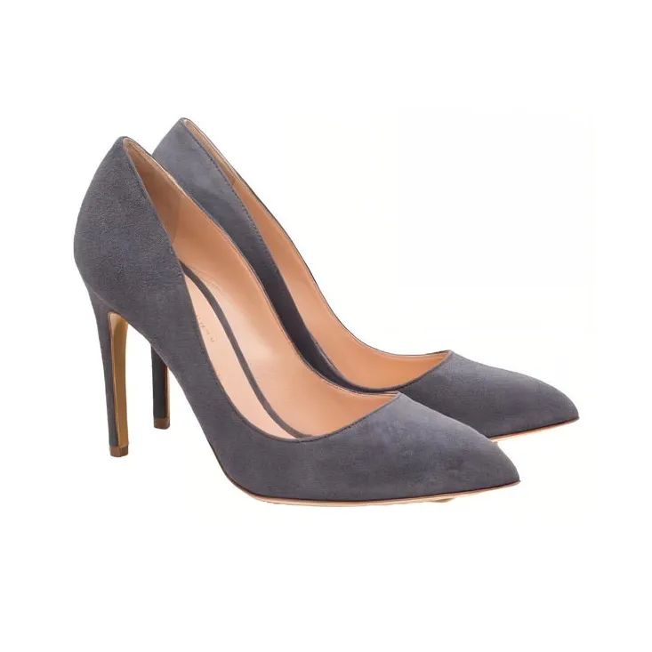 Rupert Sanderson Slim Heel High Heels 10cm Women's Gray-3