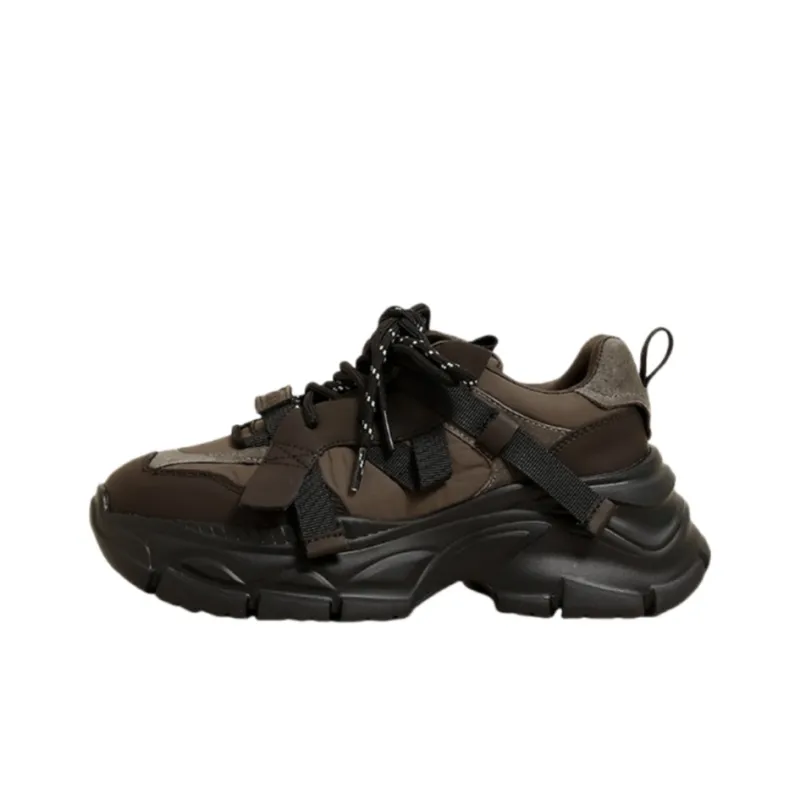 Shougu Coverage Low Top Chunky Sneakers Women's-4