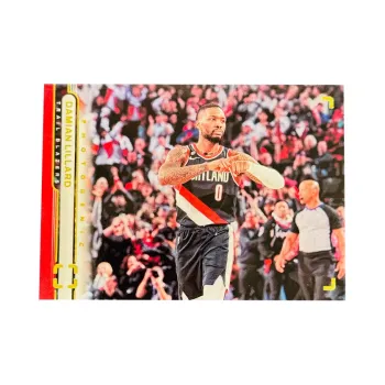 PANINI Lillard Trail Blazers On Court Collection Classic Photo Base Special Cartoon Edition Condition Sports Cards 1 Pc