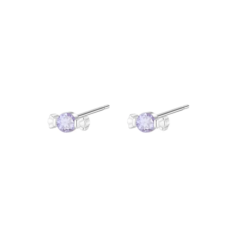 EAR PARTNER 999 Fine Silver Stud Earrings Women's-3