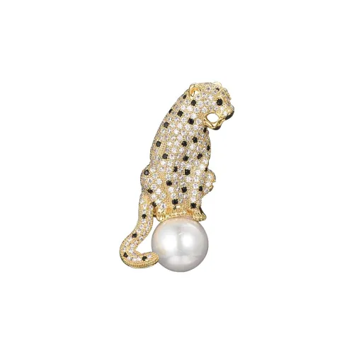 Lan Ying Crystal Brooch Luxury Niche Women's