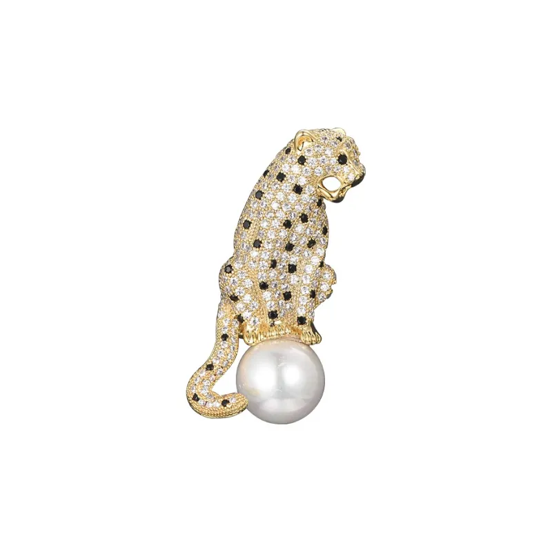 Lan Ying Crystal Brooch Luxury Niche Women's-0