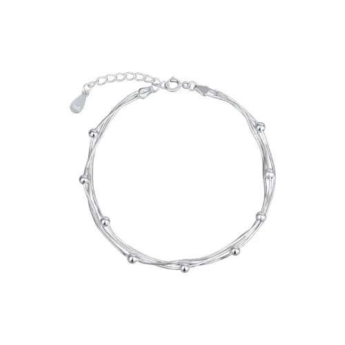 YUOFFICIAL S990 Sterling Silver Adjustable Niche Advanced Elegant And Versatile Fashion Design Bracelets Women's
