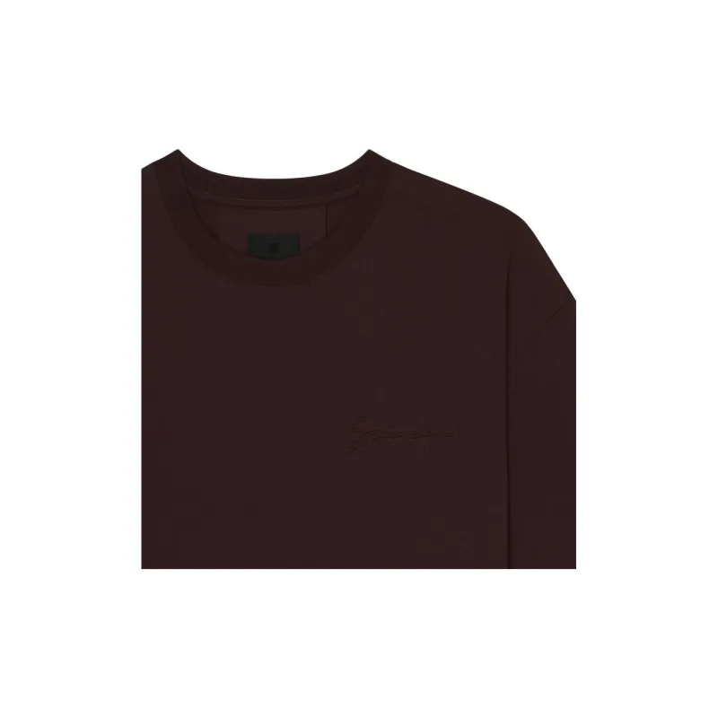Givenchy Logo Detailed Crewneck T Shirt-4