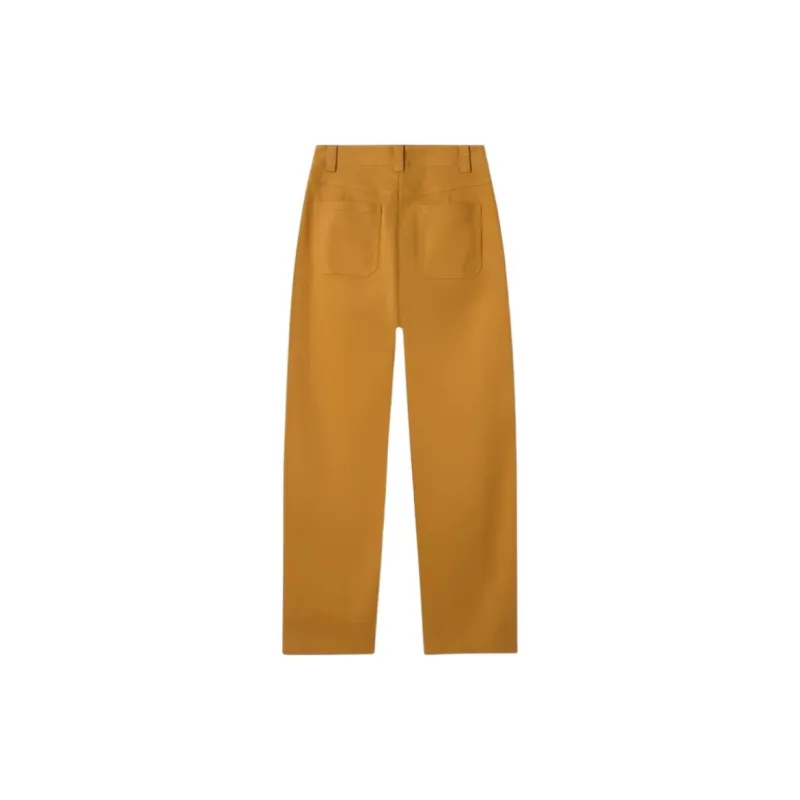 PSALTER Casual Pants Unisex Camel-1