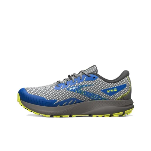 Brooks Divide Wear-resistant And Lightweight Low-Top Running Shoes Men's Gray Loose Fit