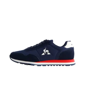 Le Coq Sportif Anti Slip Wear Resistant Low Top Casual Shoes Men's Blue Red