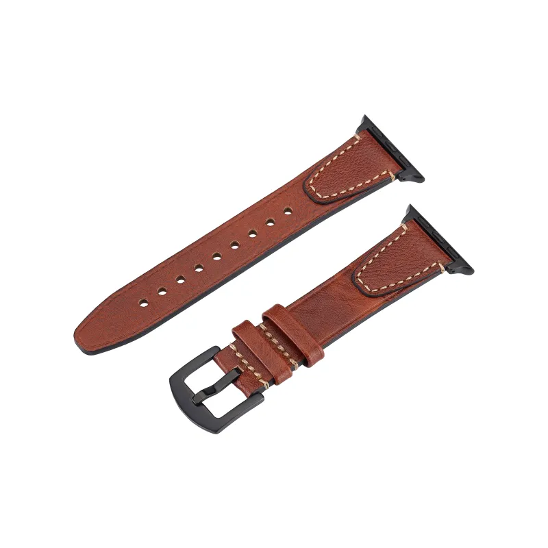 Antey Watch Band Apple Compatibility 175 220mm Genuine Leather Material-2