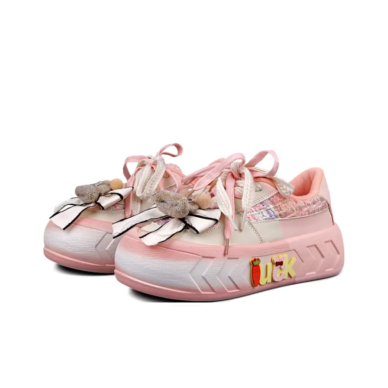 N6N8 Slip Resistant Cushioning Wear Resistant Lightweight Low Top Skateboard Shoes Women's-5