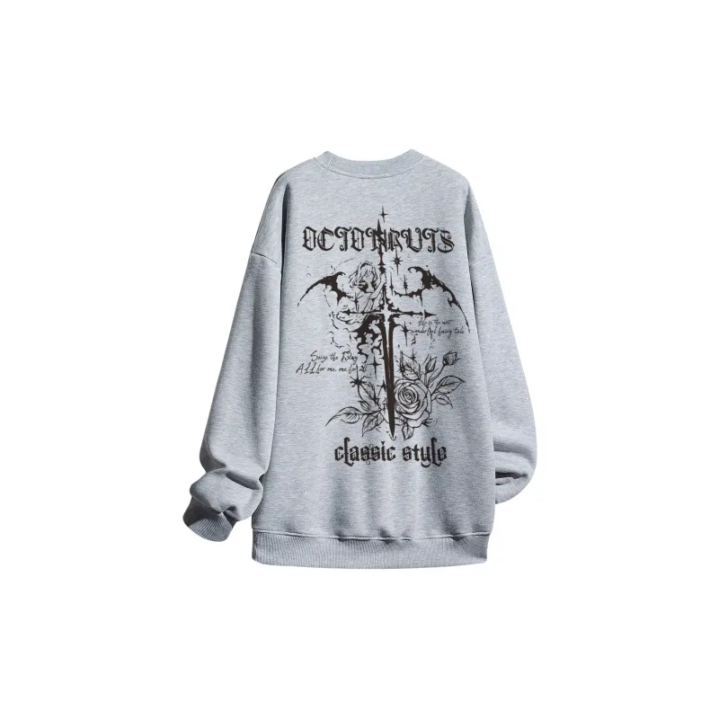 Small Columns Under The Sea Sweatshirt Unisex-21