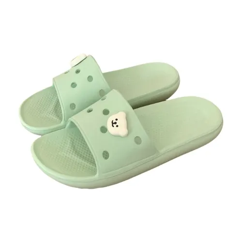 SHIGUDE Sandal Slippers Women's, Matcha Green