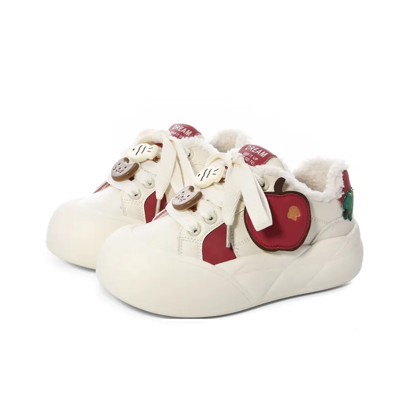 Lovely You Abrasion Resistant Lightweight Slip Resistant Low Top Skateboard Shoes Women's-26