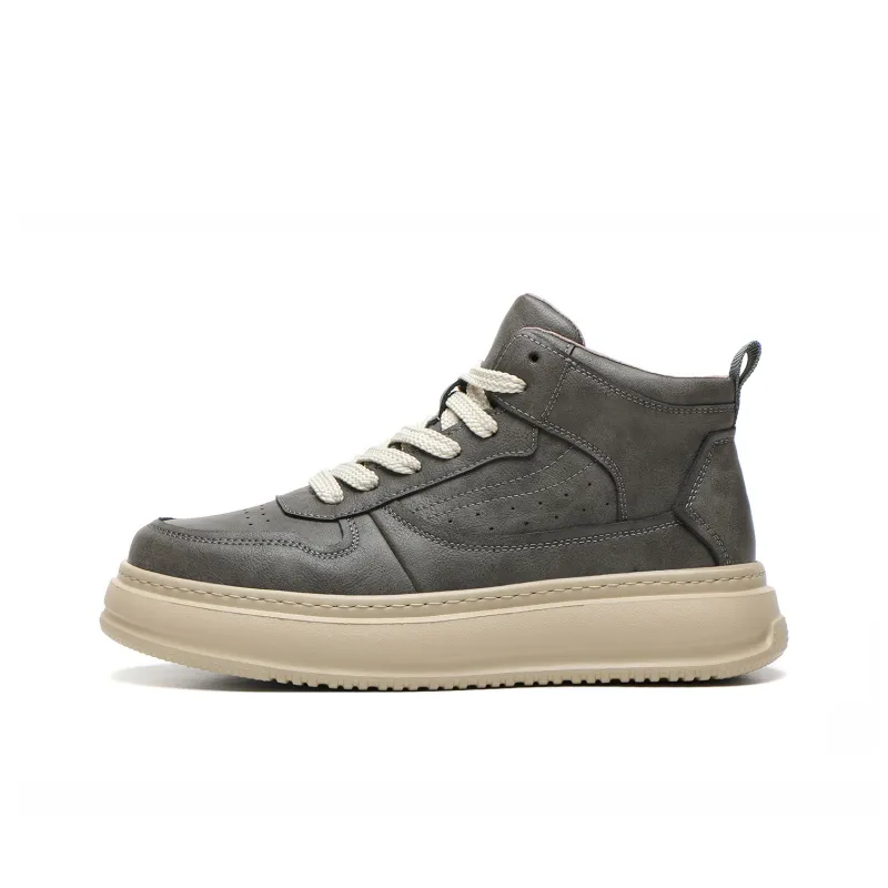 Meixi Warm Mid Top Skateboard Shoes Men's-16