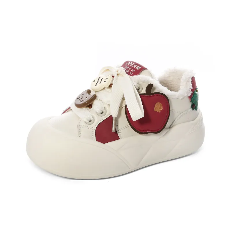 Lovely You Abrasion Resistant Lightweight Slip Resistant Low Top Skateboard Shoes Women's-25