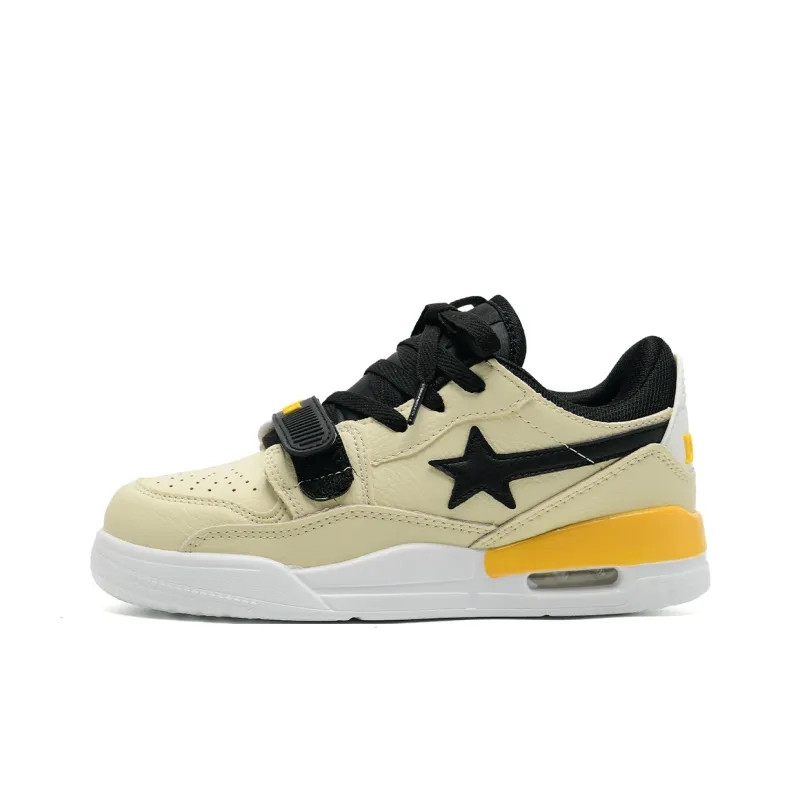 Circle Small Cushioning Coverage Wear-Resistant Lightweight Slip-Resistant Low-Top Skateboard Shoes Unisex-57
