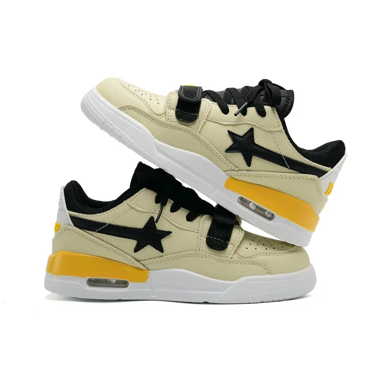 Circle Small Cushioning Coverage Wear-Resistant Lightweight Slip-Resistant Low-Top Skateboard Shoes Unisex-58