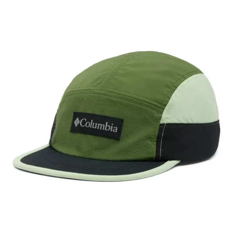 Columbia Recycled Nylon Baseball Caps Men's Black/Green-0
