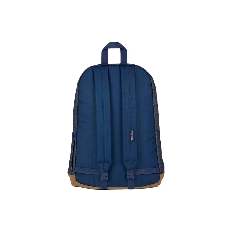 JanSport Nylon Backpack Unisex Dark Blue-3