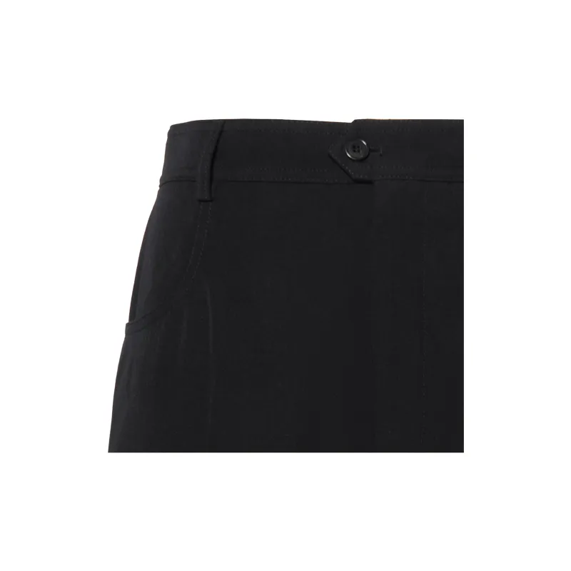 SAINT LAURENT High-waisted Knee-length Shorts-10