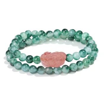 PUTUOSHANWENCHUANG Chalcedony Bracelets Women's