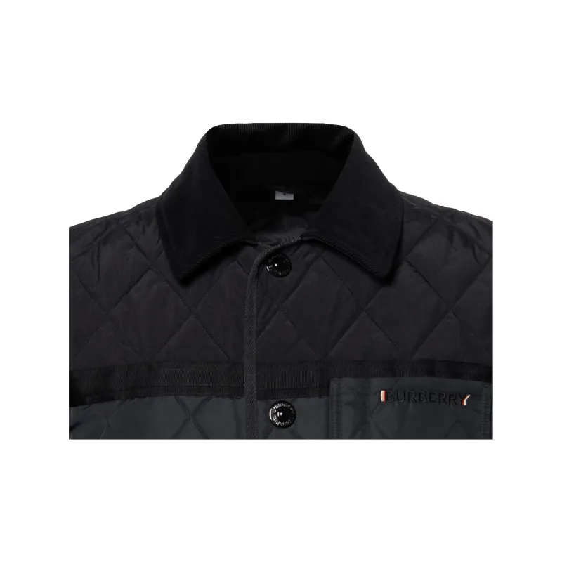 Burberry Jackets Coats Men's Dark Blue-5