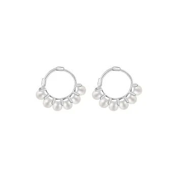 EAR PARTNER S925 Silver Earring Post Earrings Women's