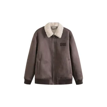 HARDY HARDY Velvet feel Coat Unisex Coffee