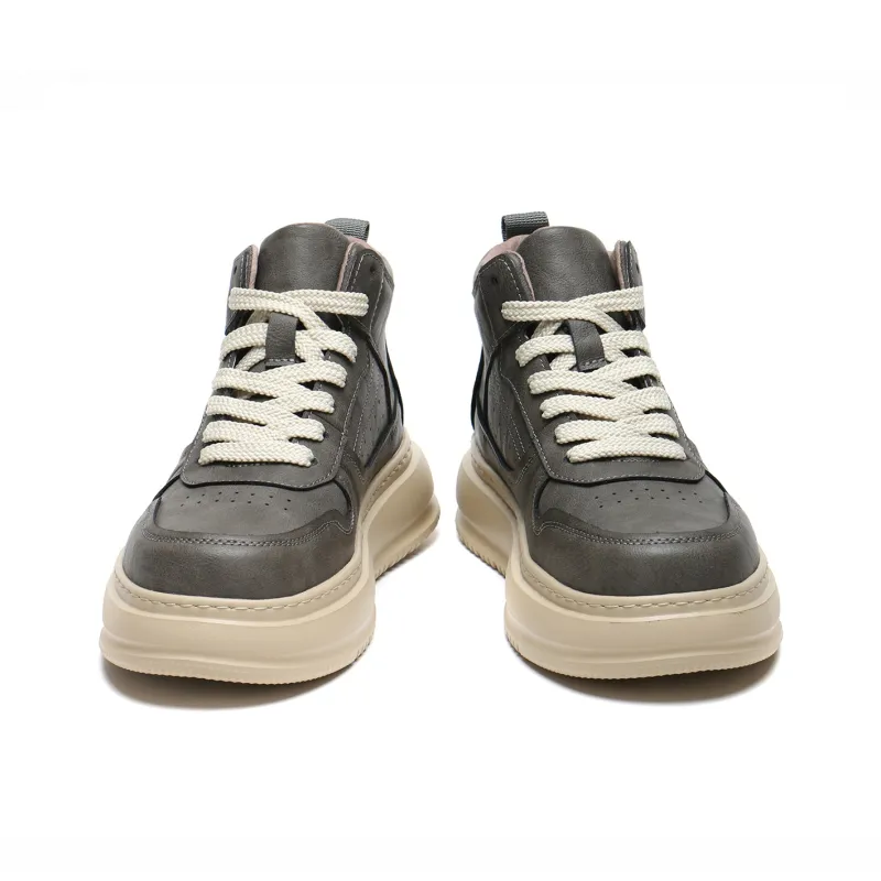 Meixi Warm Mid Top Skateboard Shoes Men's-10