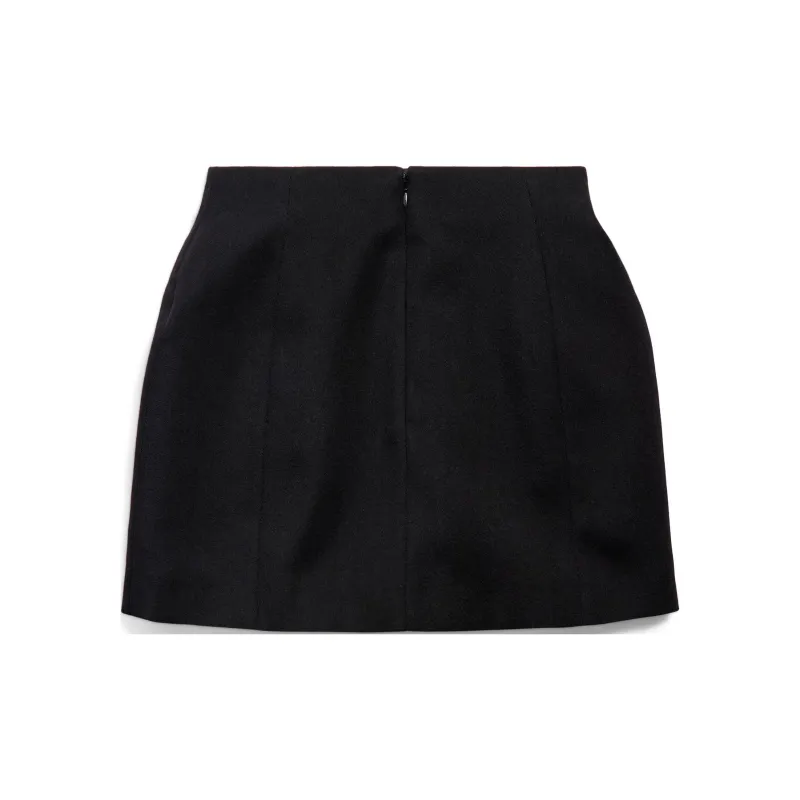 Balenciaga Hourglass Detail Mini Skirt-1