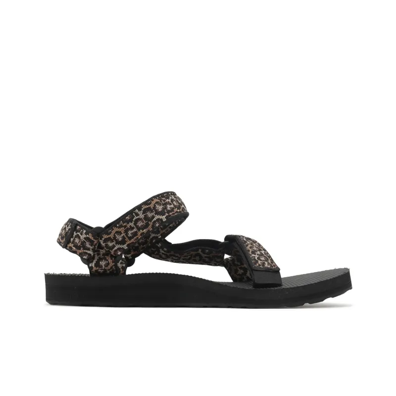 Teva Original Universal Beach Sandals Women's Black Brown-1