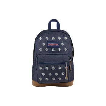 JanSport Nylon Backpack Unisex Dark Blue