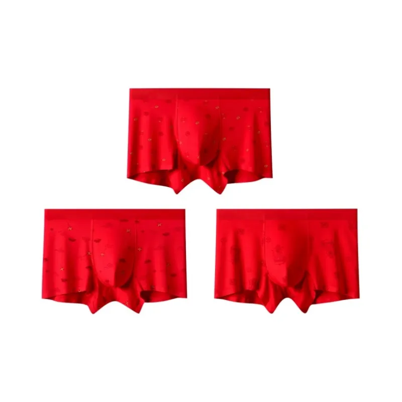 Qiao Ni Tong Underpants Men's 3 Pack-6
