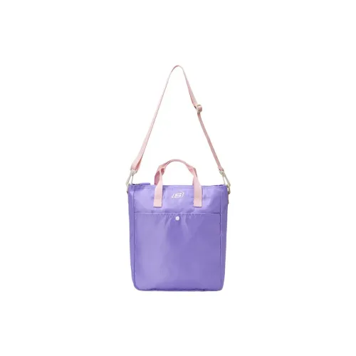 Skechers Fabric Tote Bag, Shopping Bag, Shoulder Bag, Handbag Unisex Tulip Purple