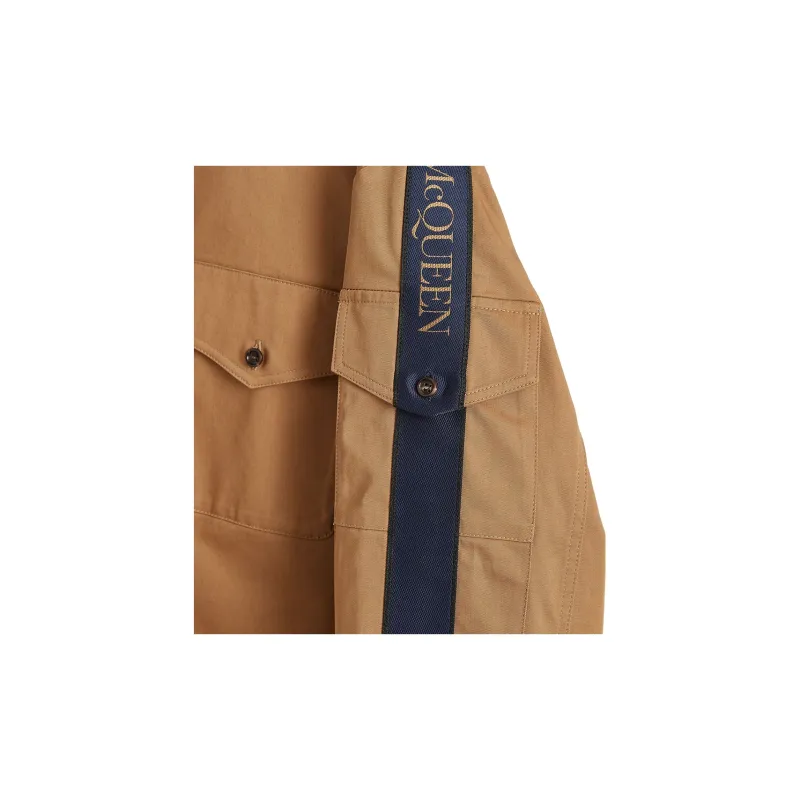 Alexander McQueen Logo Detailed Long Sleeved Shirt-2