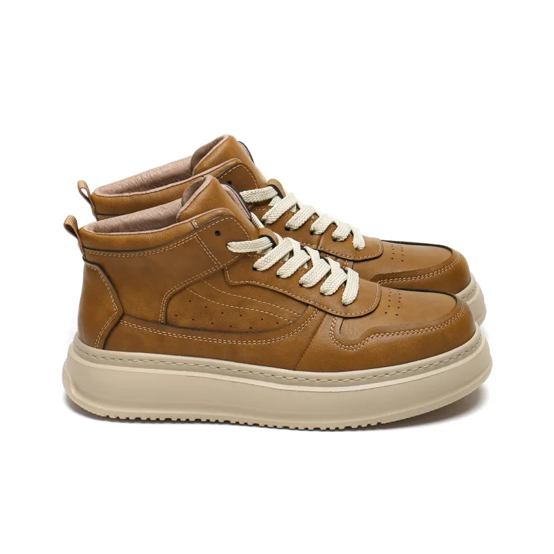 Meixi Warm Mid Top Skateboard Shoes Men's-3