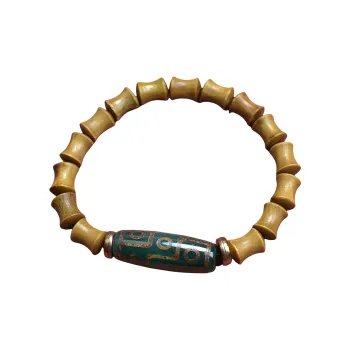 YUGONGYUAN Green Sandalwood Bracelets Unisex