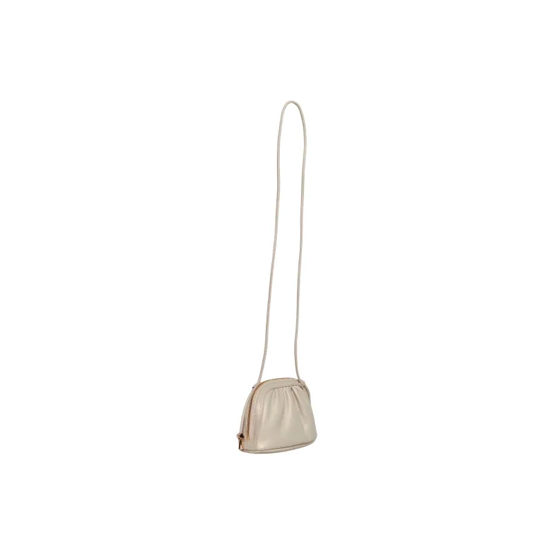 A.P.C Ninon Polyurethane Wallet Crossbody Bag Small Size Women's Light Gold-1