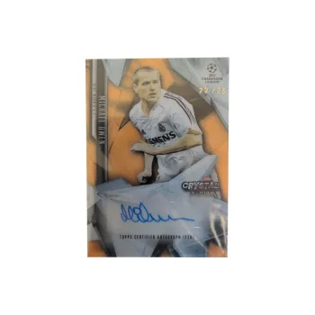 Topps 2022 23 CRYSTAL MICHAEL OWEN Michael, Irving, Signature 25/25 Film, Real Madrid Sports Cards 1 Pc