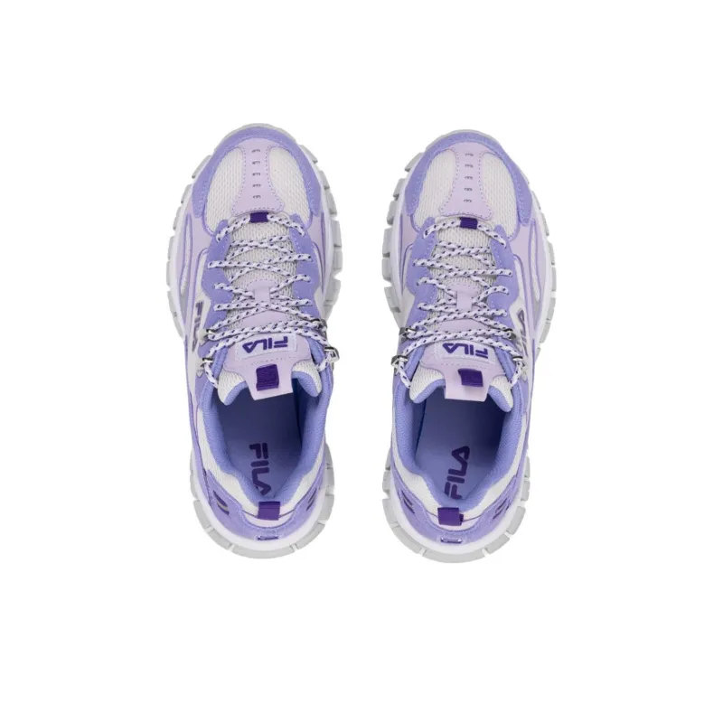FILA Ray Tracer Tr 2 Wear-resistant And Lightweight Low-Top Casual Shoes Women's Purple-2