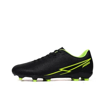 SOURCE FG Rubber Long Studs Artificial Ground Wear Resistant Support Balance Impact Resistant Soccer Shoes Unisex