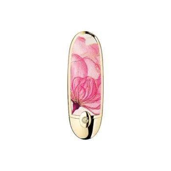 JIAOLAN Zhencai Gemstone Pink Petal Ink Cherry Velvet Lipstick Case Portable