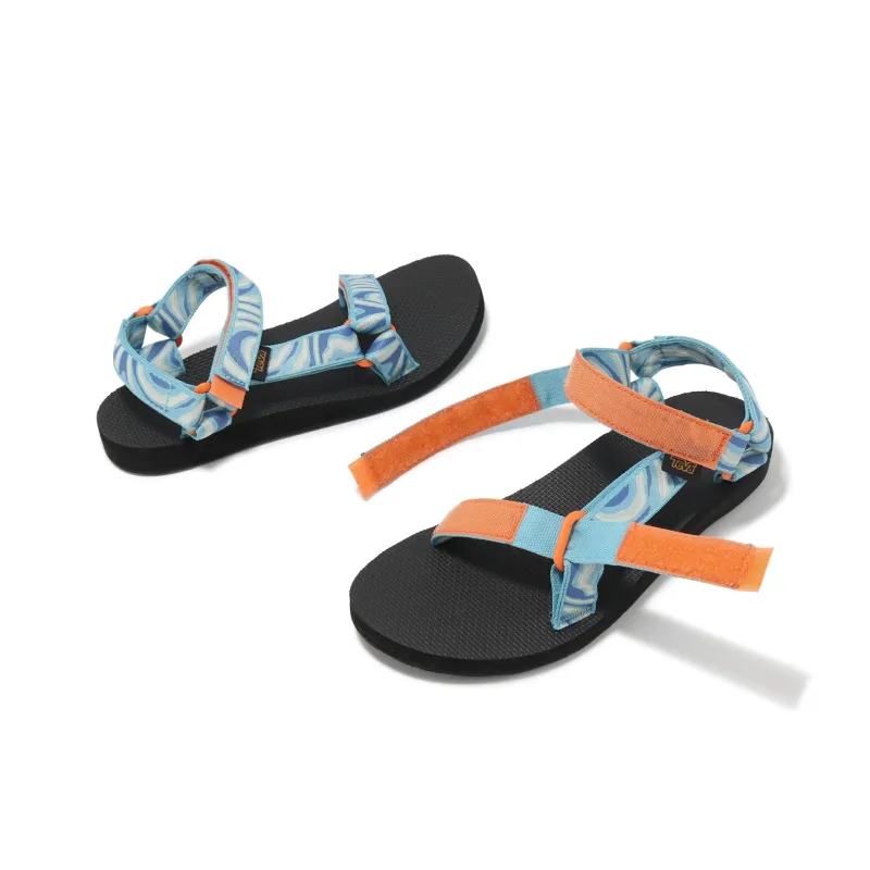 Teva Original Universal Beach Sandals Women's Blue-3