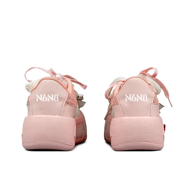 N6N8 Slip Resistant Cushioning Wear Resistant Lightweight Low Top Skateboard Shoes Women's-7