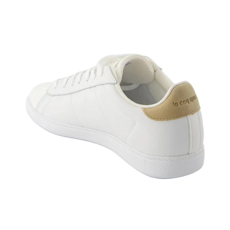 Le Coq Sportif Wear resistant And Lightweight Low Top Skateboard Shoes Unisex White-2