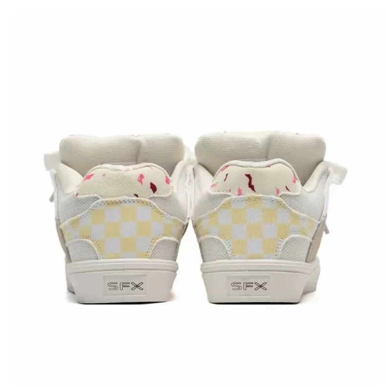FULLXUAN Niche Cute Little Cat Students' Party Versatile Low-Top Skateboard Shoes Women's-34