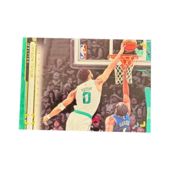 PANINI Jason Tatum, Celtics, On Court Collection, Classic Photo Base, Authentic Condition Sports Cards 1 Pc