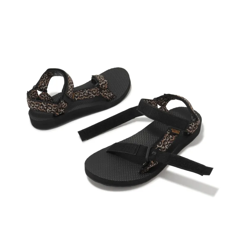 Teva Original Universal Beach Sandals Women's Black Brown-3