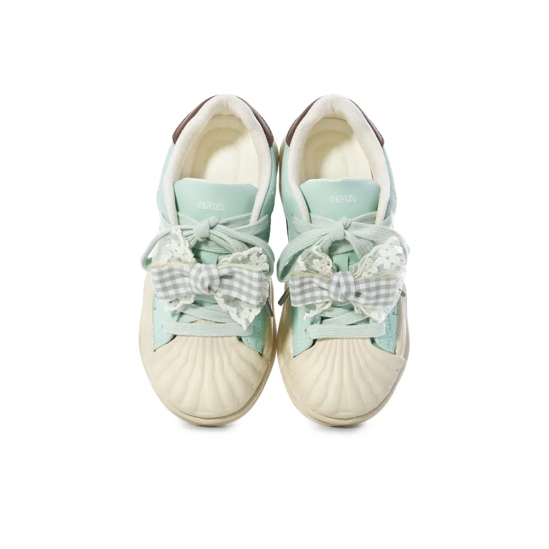 Lovely You Lightweight Wear Resistant And Slip Resistant Low Top Skateboard Shoes Women's-27