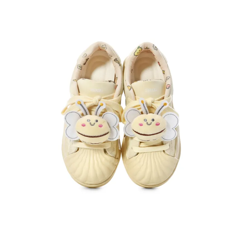 Lovely You Lightweight Wear Resistant And Slip Resistant Low Top Skateboard Shoes Women's-9